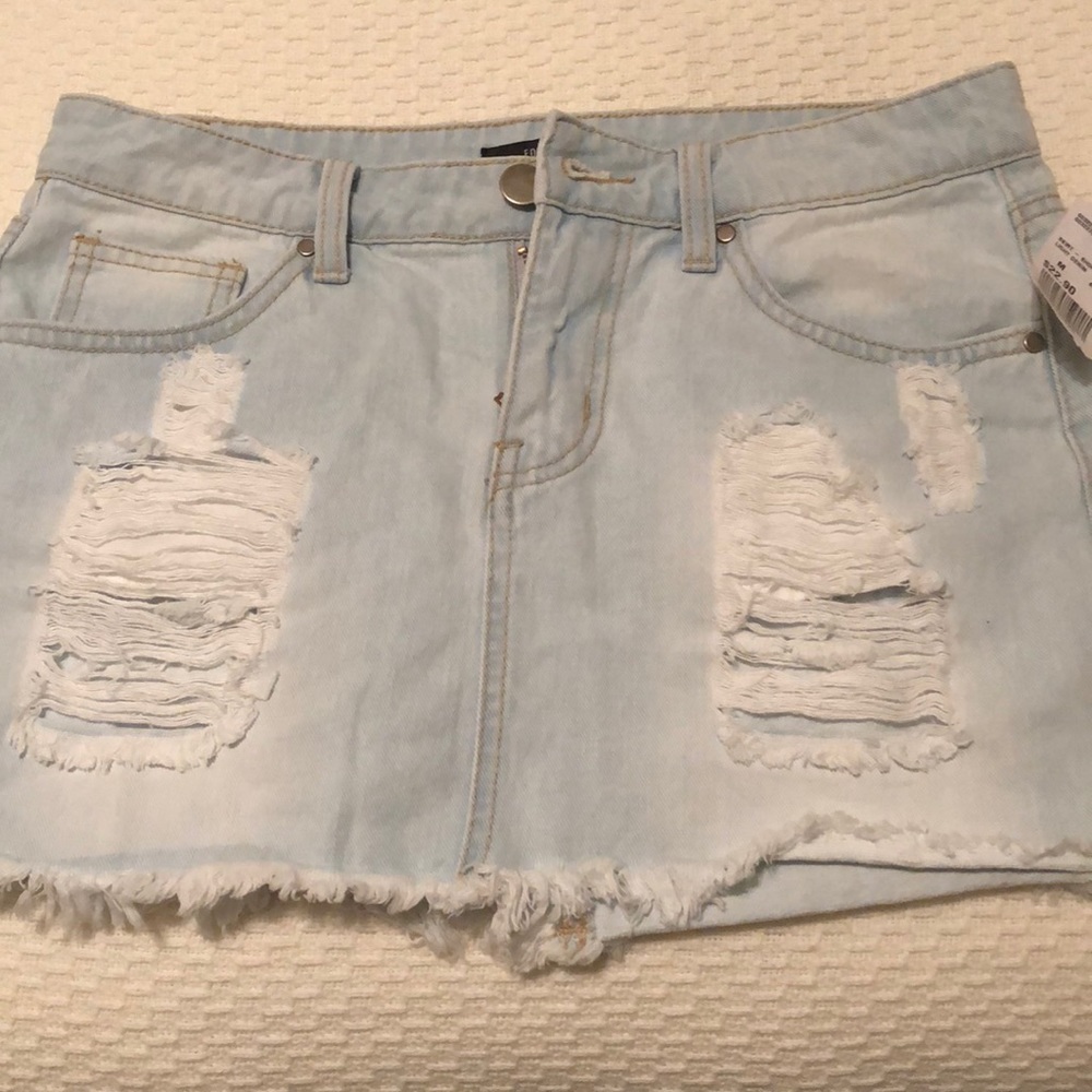 Denim skirt